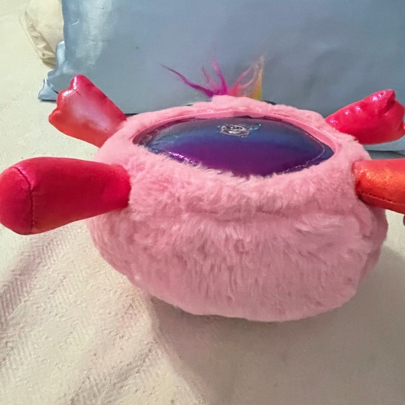 Flamingo Unicorn Plush Toy with Heart & Wings - Picture 5 of 6